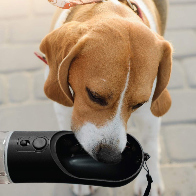 Pets First Portable PET Travel DOG on-the-go CAT WATER BOTTLE. Best Leak-Proof Water fountain for small cats, dogs. 12oz - Image 3